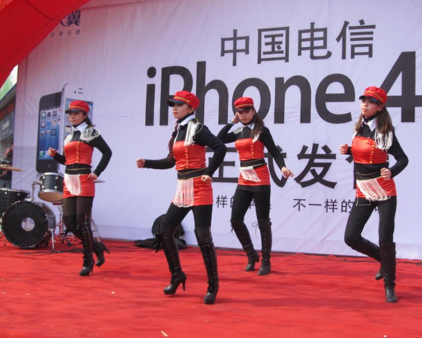 iPhone4 中国电信发售演出活动